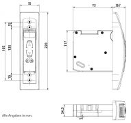 Superrollo GW60 - Rollladen-Gurtwickler + Funkset ZB60